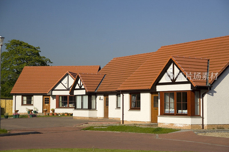 Modern bungalow development